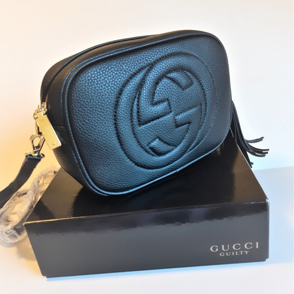 NEW Soho small faux leather disco bag.